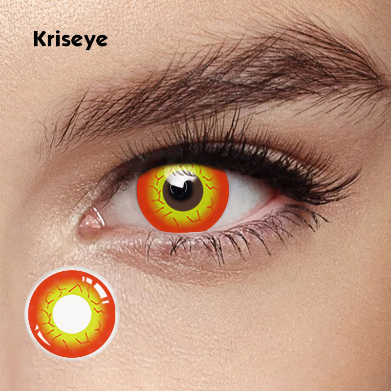 Sith Eye Yellow Orange Contacts